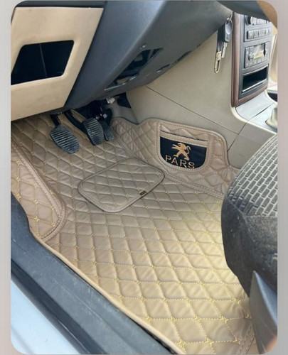 کفپوش پنجبعدی چرمی فیت دقیق پژو پارس | ترکیب زیبایی، دوام و ظرافت