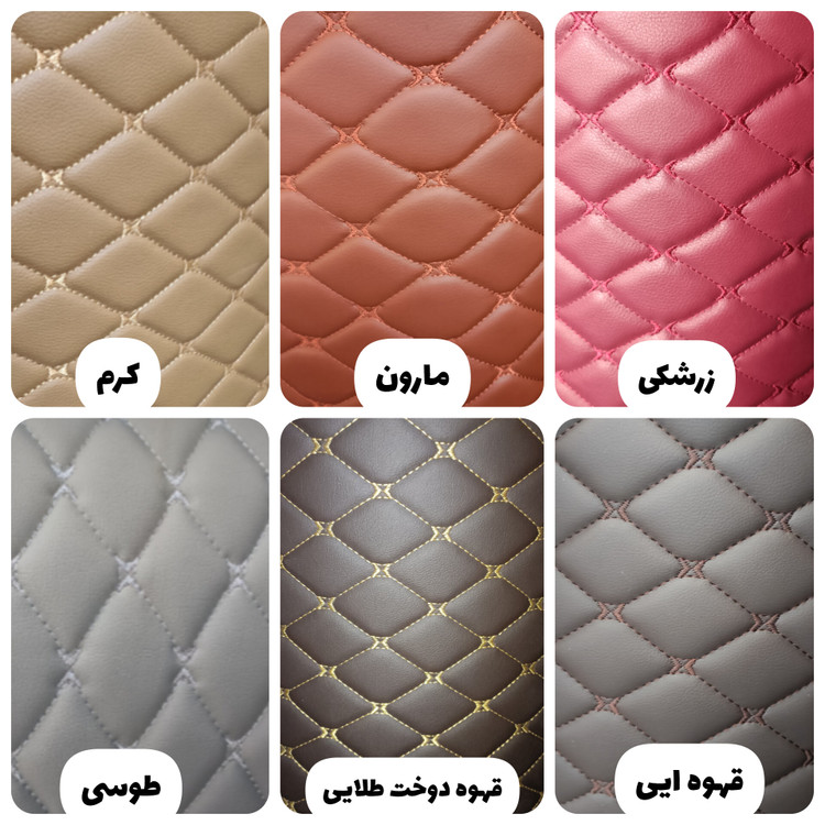 ظاهر لوکس کابین دنا پس از نصب کفپوش پنجبعدی