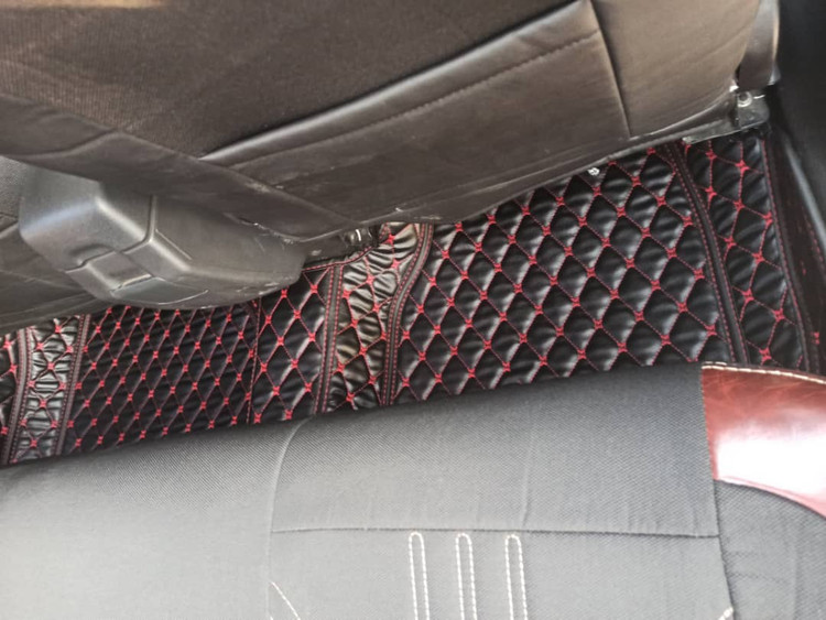 نمای کابین سورن پس از نصب کفپوش پنجبعدی