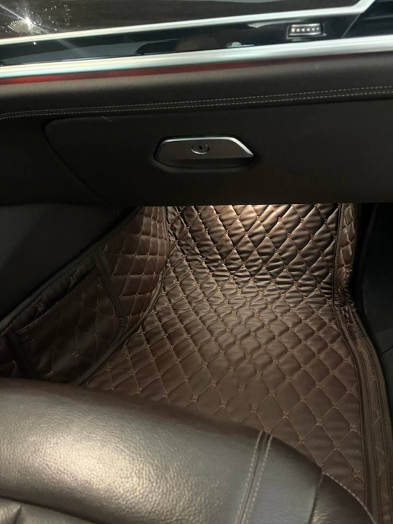 دوخت لوزی و چرم ضدآب کفپوش BMW سری 5